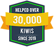 Helped over 30,000 Kiwis since 2015
